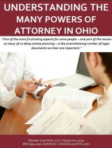 Understanding the Many Powers of Attorney in Ohio